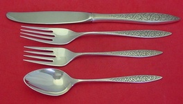 Regular 4-pc Setting availability based on stock listed below - Spanish Lace by Wallace - Sterling