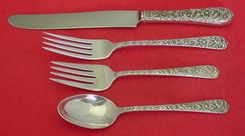 Regular 4-pc Setting availability based on stock listed - Radiant Rose by International - Sterling