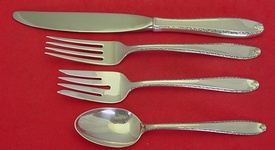 Dinner 4-pc Setting availability based on stock listed below - Southern Charm by Alvin - Sterling