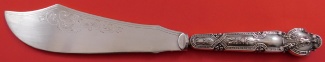 Ice Cream Slice bright-cut  silverplate blade  13 1/4