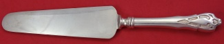 Cake Server HH  silverplate  rare  narrow  rounded  10