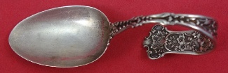 Baby Spoon bent handle  original  3 1/2