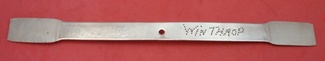 Sugar Tong flat  w/ blank  rare Tiffany copper one of a kind  10