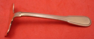 Baby Food Pusher rare Tiffany copper sample  one of a kind  3 3/4