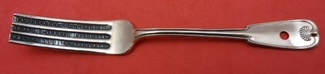 Junior Fork rare Tiffany copper sample  one of a kind  tines not cut out  6 1/2