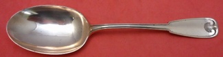 Vegetable Serving Spoon smooth  rare Tiffany copper sample  one of a kind 9 1/4