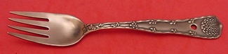 Fish Fork rare Tiffany copper sample  one of a kind  6 7/8
