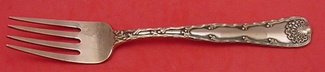 Cold Meat Fork rare Tiffany copper sample  one of a kind  8 3/4