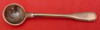 Salt Spoon rare Tiffany copper sample  one of a kind  2 1/4