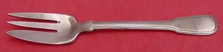 Caviar Fork 3-tine  rare Tiffany copper sample  one of a kind  5 3/4