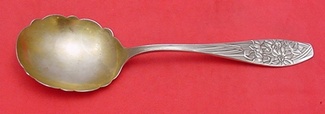 Berry Spoon GW  scalloped bowl  8 3/8