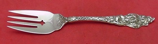 Salad Fork w/ cross  6 1/4
