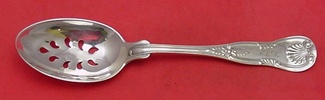 Pierced Serving Spoon 9-hole  8 1/4
