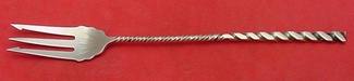 Cocktail Fork barbed with lines above tines 5 7/8