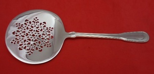Tomato Server pierced snowflake design  7 7/8