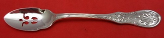 Olive Spoon ** made to order  pierced  5 7/8