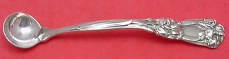 Mustard Ladle custom made  4 3/4 - Iris by Durgin-Gorham - Sterling - With Monogram