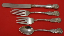 Regular 4-pc Setting availability based on stock listed below - La Reine by Reed and Barton - Sterling
