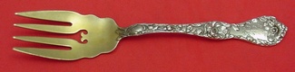 Salad Fork w/ heart  GW  6 1/4