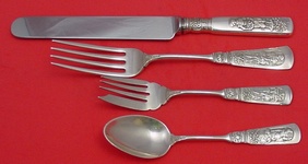 Dinner 4-pc Setting availability based on listed below - Fontainebleau by Gorham - Sterling