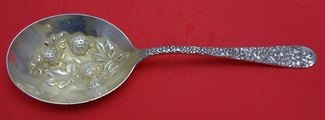 Berry Spoon GW  large w/ strawberries in bowl  10 1/4