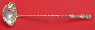 Punch Ladle AS  HH  w/ twisted handle  Reed & Barton in block letters  16
