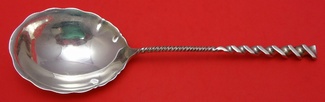 Berry Spoon #27 fluted dated 1889  9