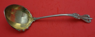 Oyster Ladle GW  AS  fancy bowl  10 5/8