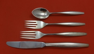 Regular 4-pc Setting availability based on stock listed below - Signet by Kirk - Sterling