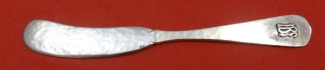Butter Spreader flat handle w/ applied mono IBF  5 3/4