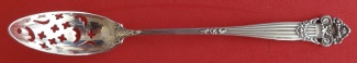 Olive Spoon pierced  original  6 1/4