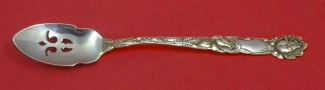 Olive Spoon **made to order  pierced  long  8 1/2