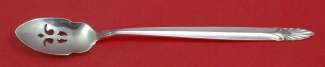 Olive Spoon **made to order  pierced  long  7 3/8