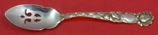 Olive Spoon pierced  custom made  5 7/8