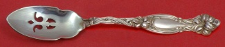 Olive Spoon pierced  custom made  6
