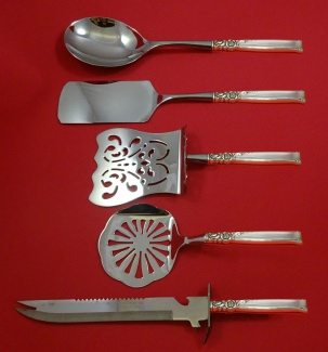 Brunch Serving Set  **Made to Order  HH WS  5-pc which includes:  Casserole Spoon 11 1/4
