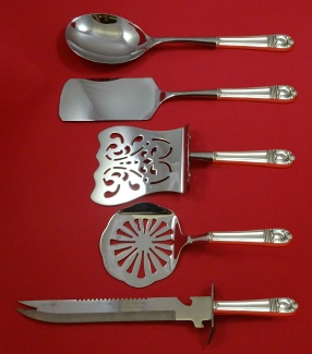 Brunch Serving Set  **Made to Order  HH WS  5-pc which includes:  Casserole Spoon 11 1/4