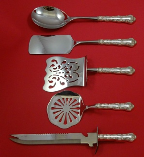 Brunch Serving Set  **Made to Order  HH WS  5-pc which includes:  Casserole Spoon 11 1/4