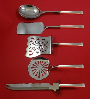 Brunch Serving Set  **Made to Order  HH WS  5-pc which includes:  Casserole Spoon 11 1/4