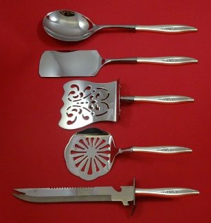 Brunch Serving Set  **Made to Order  HH WS  5-pc which includes:  Casserole Spoon 11 1/4