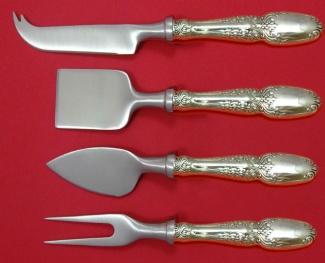 Cheese Set **made to order  4-pc  HH  WS  cheese knife w/pick 8