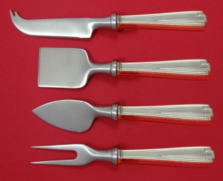 Cheese Set **made to order  4-pc  HH  WS  cheese knife w/pick 8