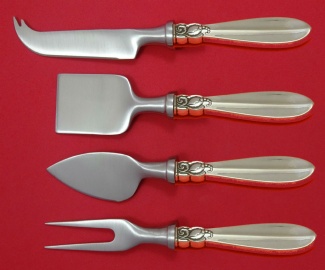 Cheese Set **made to order  4-pc  HH  WS  cheese knife w/pick 8