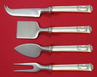 Cheese Set **made to order  4-pc  HH  WS  cheese knife w/pick 8