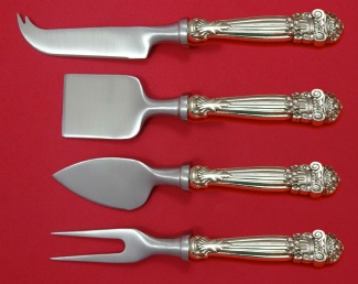 Cheese Set **made to order  4-pc  HH  WS  cheese knife w/pick 8