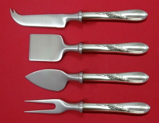 Cheese Set **made to order  4-pc  HH  WS  cheese knife w/pick 8