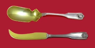 Caviar Set **made to order  2-pc  caviar knife 5 3/4
