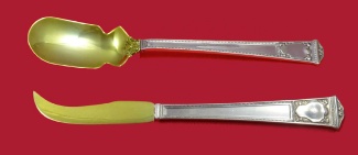 Caviar Set **made to order  2-pc  caviar knife 6