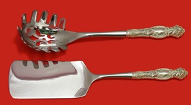 Italian Set Made to Order Two Piece Italian Set which includes:  Lasagna Server 11”, & Pasta Server 11” - Frontenac by International - Sterling
