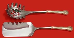 Italian Set Made to Order Two Piece Italian Set which includes:  Lasagna Server 11”, & Pasta Server 11” - Lancaster by Gorham - Sterling
